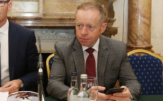 Ireland's Minister for the Diaspora and International Development Ciaran Cannon.