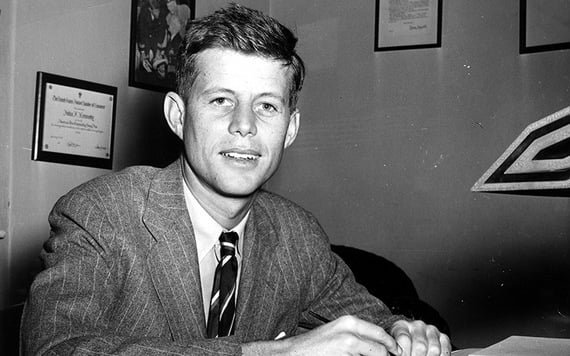 JFK suffered with chronic lower back pain from his time in Harvard until his death.