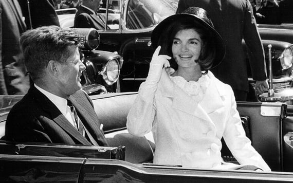JFK and Jackie.