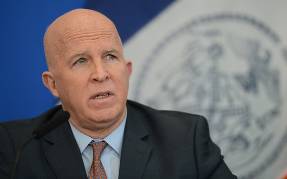 NYPD Commissioner James O'Neill.