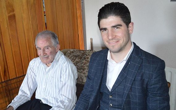 Jimmi Chearra with Padraic