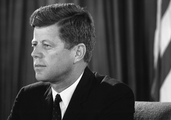 President John F Kennedy.