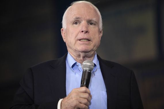 Vietnam hero and lifelong public servant John McCain.