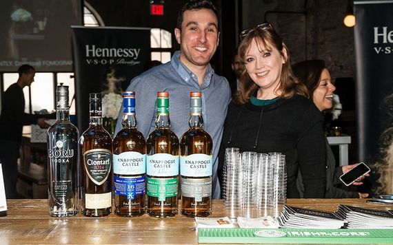 Jon Dubin and Caroline Simmons Mahon of Castle Brands. Photo: Moya McAllister
