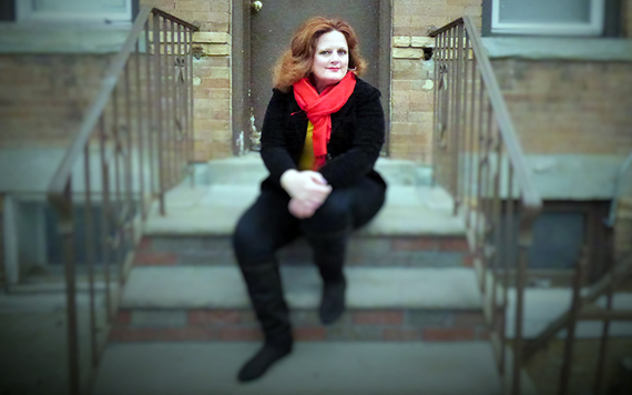 Searching to find some clarity in the past - Kathleen Maloney visiting her old apartment in NJ.