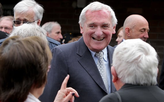 Bertie Ahern again.
