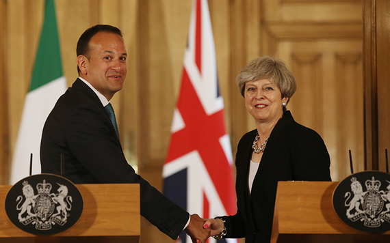 Taoiseach Leo Varadkar and Prime Minister Theresa May.