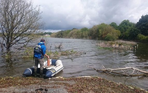 Lough Funshinagh in County Roscommon (Via GsiGroundwater / Twitter)