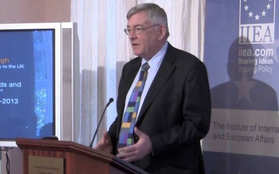 Former Irish ambassador to Britain Bobby McDonagh delivers stinging attack to British in Guardian op-ed.