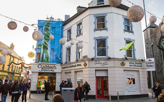 In the heart of Galway City - Claddagh Jewellers.