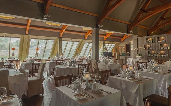 Snaffles Restaurant at Castle Leslie.