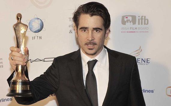 Colin Farrell at the IFTAS. Photo: Rolling News