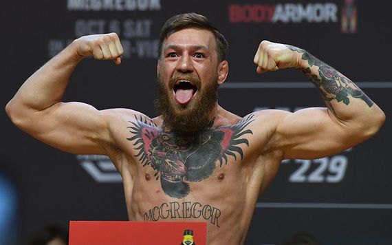 UFC fighter Conor McGregor.