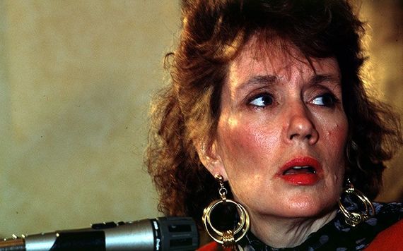 Bishop Eamon Casey's American mistress Annie Murphy.