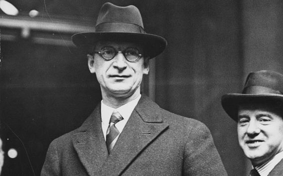 Irish president Eamon de Valera.