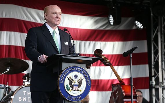 Edward Crawford, the US Ambassador to Ireland.
