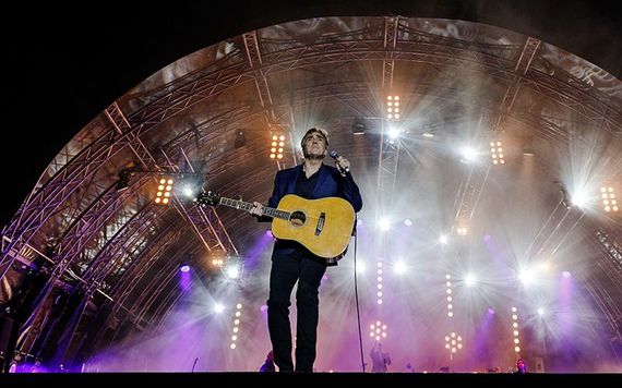 The Four of Us performing at Feile Classical.