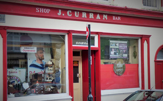 J. Curran's shop and bar, in Dingle.
