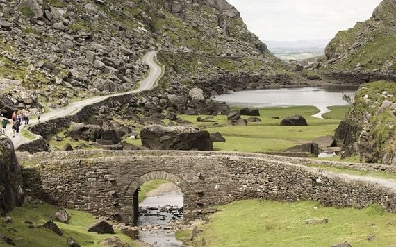 The Gap of Dunloe, on the Ring of Kerry.