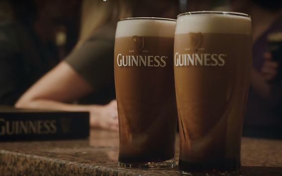 What could be nicer than a pint of Guinness on a sunny day in Galway? Not much!