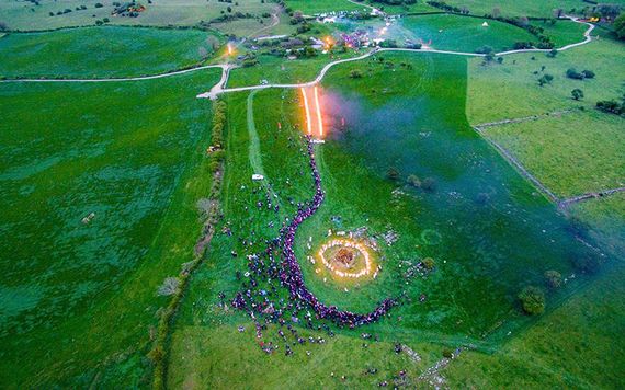 May 6, 2017: The Uisneach Fire Festival draws on ancient traditions to celebrate May 1 and the Celtic holiday of Bealtaine. (RollingNews.ie) May 6, 2017: The Uisneach Fire Festival draws on ancient traditions to celebrate May 1 and the Celtic holiday of Bealtaine. (RollingNews.ie)