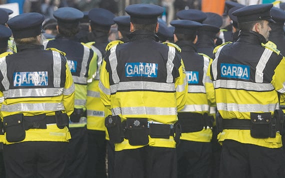 What can police do about begging in Ireland?