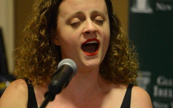 A musician performs at an event at Glucksman Ireland House.