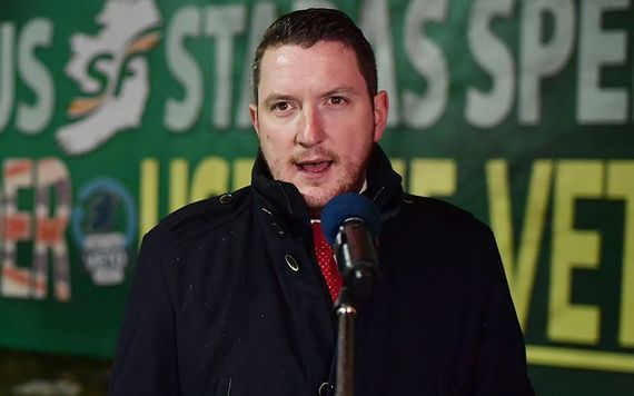 Sinn Fein Lord Mayor of Belfast, John Finucane.