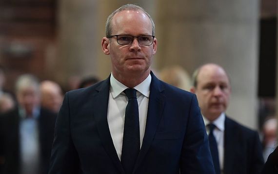 Irish deputy leader Simon Coveney.