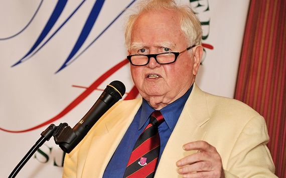 Irish-American actor, writer, and politician Malachy McCourt.