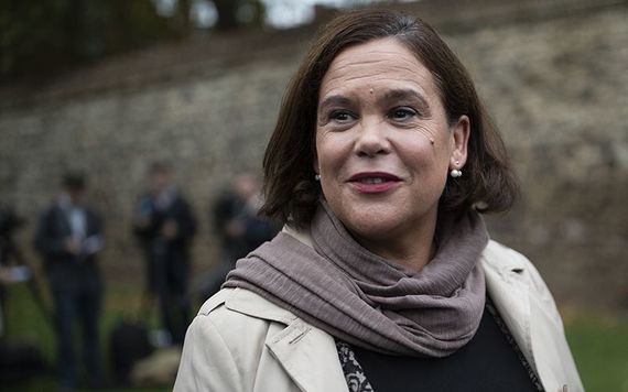Mary Lou McDonald, the Sinn Fein president.