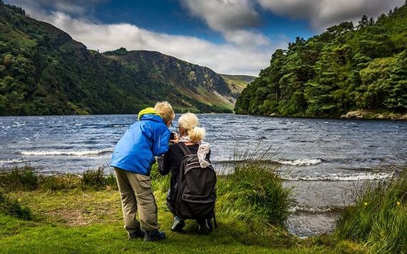 Glendalough in County Wicklow 