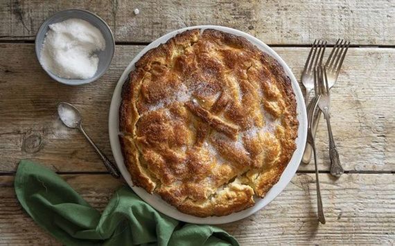 Mrs O Connell's famous apple tart.