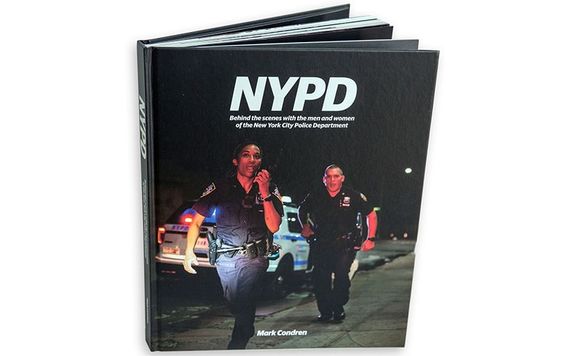 "NYPD: Behind the Scenes" book cover.