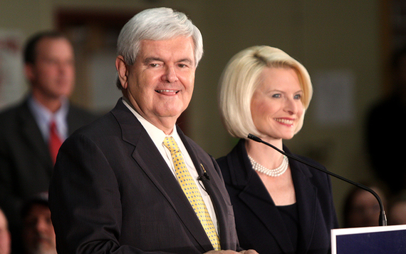 Newt and Callista Gingrich.