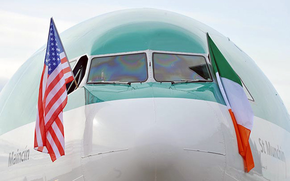 "It was time to fly the great Atlantic. I had a mere tourist visa..."