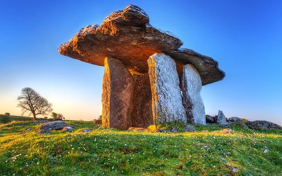 Poulnabrone in the Burren, Co. Clare. Image: Getty.