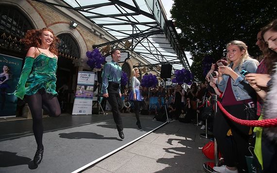 If you're in Dublin come out and support the Riverdancers in Dublin doing their bit.