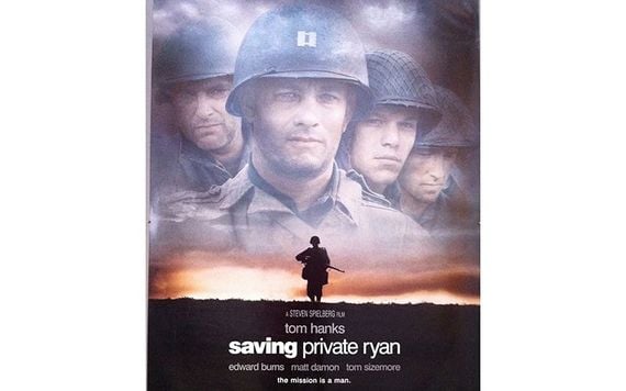 Promo poster for Saving Private Ryan, shot partially in County Wexford.