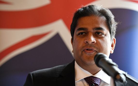 Shanker Singham, a pro-Brexit trade specialist.