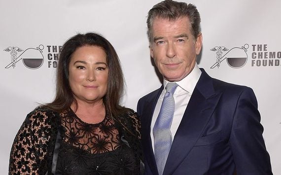 Pierce Brosnan's second wife Keely Shaye Smith. Image: Getty.