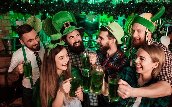 No Irish person would be caught dead drinking green beer. Image: Getty.