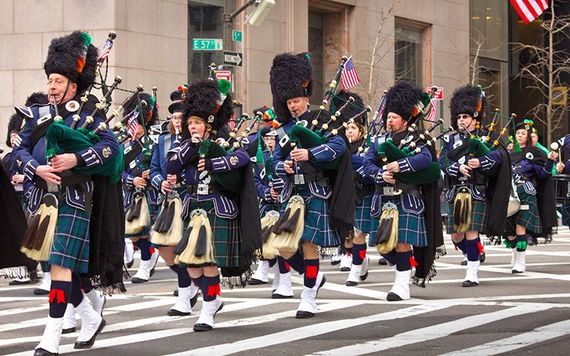 The New York St Patrick's Day Parade. Image: Getty.