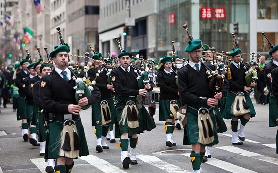 St Patricks Day Parade, New York. Image: Getty