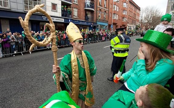 St. Patrick's Day in Dublin. (Getty Images)