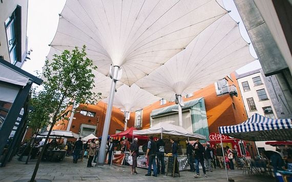 Temple Bar Food Market, Dublin 2.