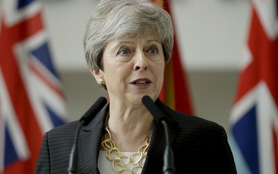 Former Prime Minister Theresa May.