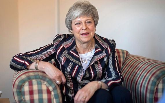 British Prime Minister and Tory leader, Theresa May.