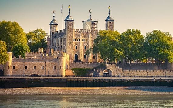 The Tower of London.