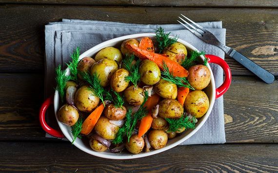 Dig in! Whether they’re boiled, roasted or baked get those Irish spuds into ye!